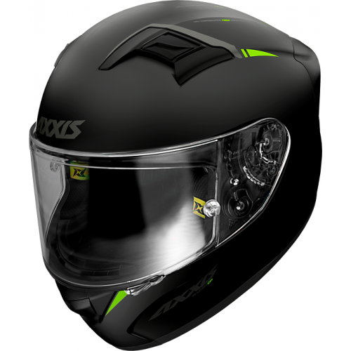 Мотошолом Axxis Racer GP SV Fiber B3 Black Matt
