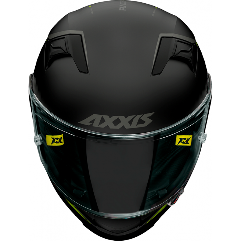 Мотошлем Axxis Racer GP SV Fiber B3 Black Matt