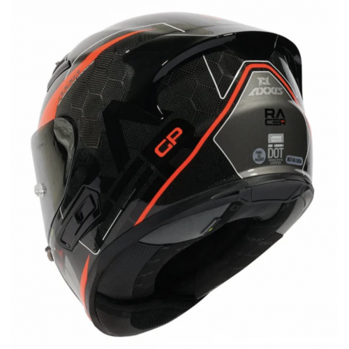 Мотошлем Axxis Racer GP SV Spike A5 Carbon Red