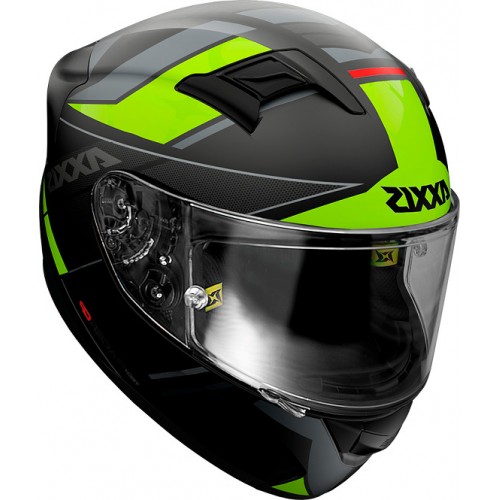 Мотошолом Axxis Racer GP SV Fiber Tech B3 Black Yellow Matt