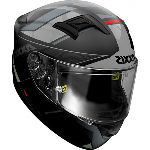 Мотошлем Axxis Racer GP SV Fiber Tech B2 Black Gray Matt