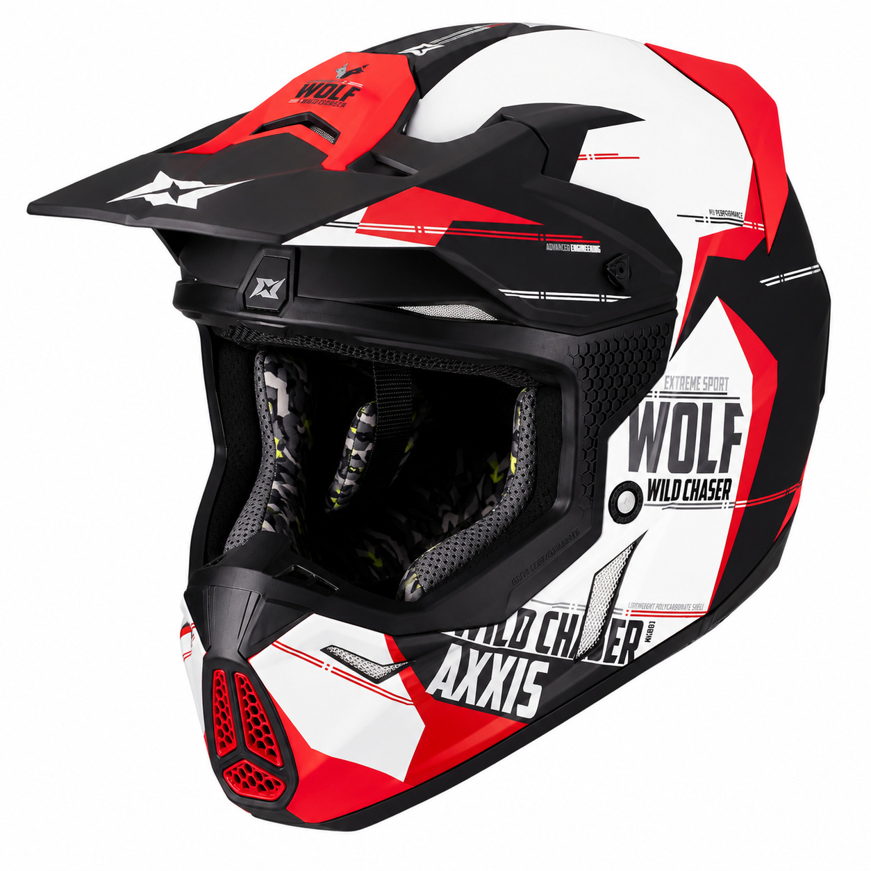 モックページ Мотошолом Axxis MX803B Wolf S Chaser B5 Matt купить от 6 750 грн