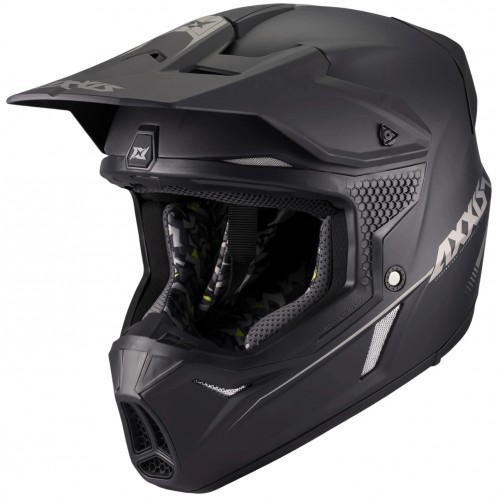 Мотошолом Axxis MX803B Wolf S Solid A1 Matt