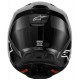 Мотошолом Alpinestars S-M3 Solid Black