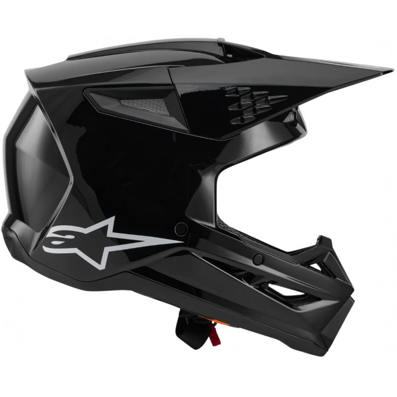Мотошолом Alpinestars S-M3 Solid Black