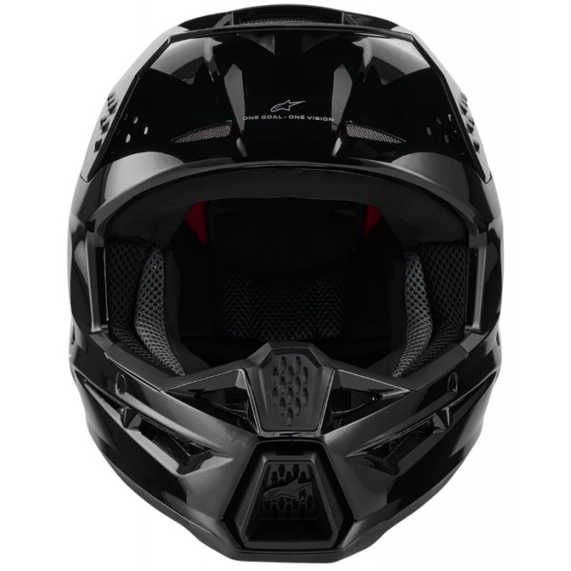 Мотошолом Alpinestars S-M3 Solid Black