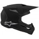 Мотошолом Alpinestars S-M3 Solid Black Matt