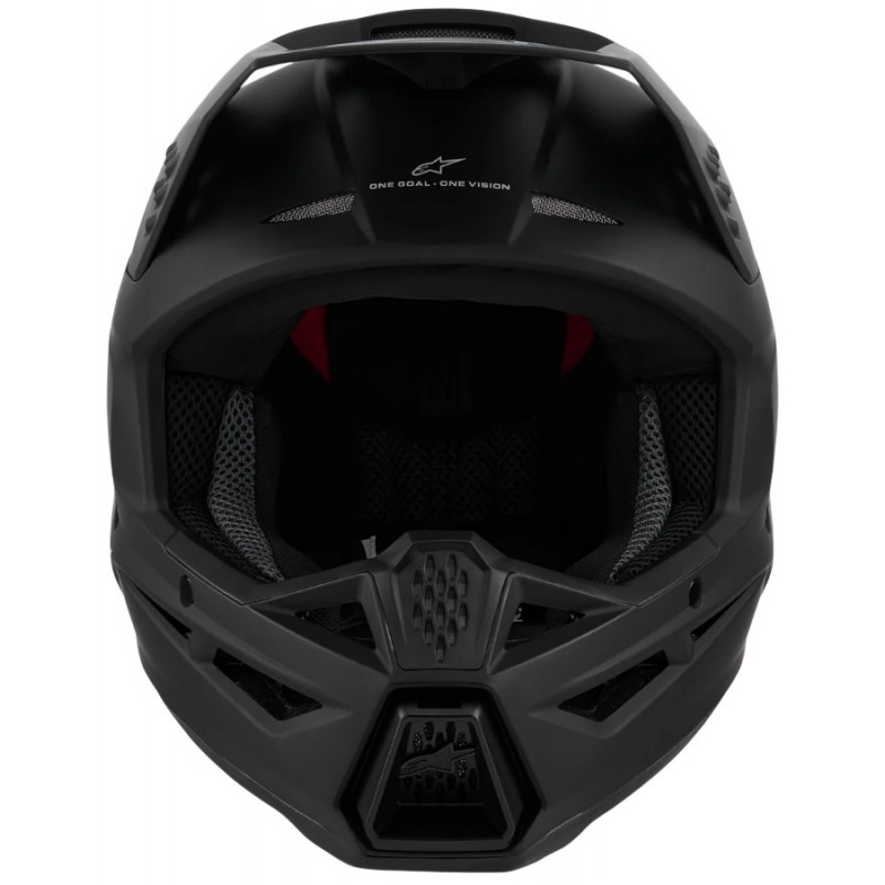 Мотошолом Alpinestars S-M3 Solid Black Matt