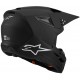 Мотошолом Alpinestars S-M3 Solid Black Matt