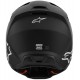 Мотошолом Alpinestars S-M3 Solid Black Matt