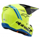 Мотошолом дитячий Alpinestars S-M3 Radium Yellow/Black/Blue