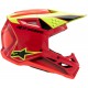 Мотошолом дитячий Alpinestars S-M3 Youth Fray Red/Yellow/Black