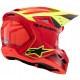 Мотошолом дитячий Alpinestars S-M3 Youth Fray Red/Yellow/Black