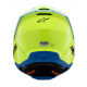 Мотошлем детский Alpinestars S-M3 Radium Yellow/Black/Blue Мотошлем детский Alpinestars S-M3 Radium Yellow/Black/Blue