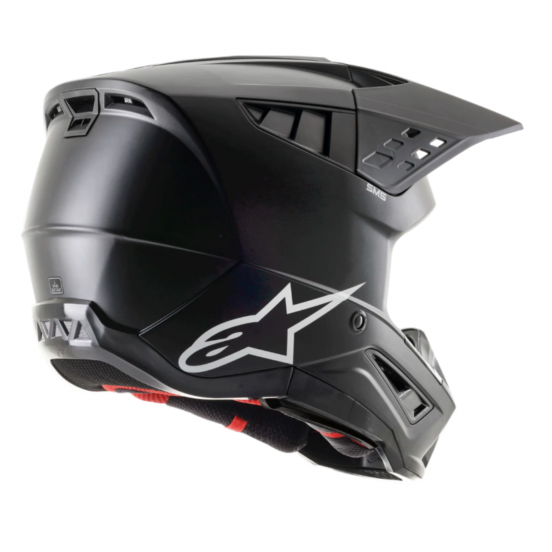 Мотошлем Alpinestars S-M5 Solid Black Matt Мотошлем Alpinestars S-M5 Solid Black Matt