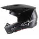 Мотошлем Alpinestars S-M5 Solid Black Matt Мотошлем Alpinestars S-M5 Solid Black Matt
