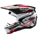 Мотошлем Alpinestars S-M5 Action 2 Black/White/Red Мотошлем Alpinestars S-M5 Action 2 Black/White/Red