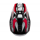Мотошлем Alpinestars S-M5 Action 2 Black/White/Red Мотошлем Alpinestars S-M5 Action 2 Black/White/Red