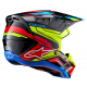 Мотошлем Alpinestars S-M5 Action 2 Black/Yellow/Red