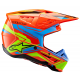 Мотошлем Alpinestars S-M5 Action 2 Orange/Cyan/Yellow Мотошлем Alpinestars S-M5 Action 2 Orange/Cyan/Yellow
