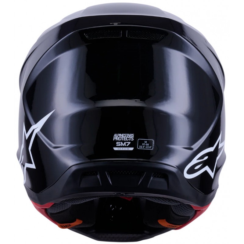 Мотошолом Alpinestars S-M7 Black
