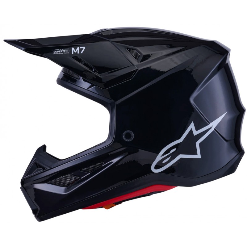 Мотошолом Alpinestars S-M7 Black