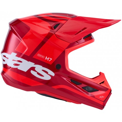 Мотошолом Alpinestars S-M7 Core Red