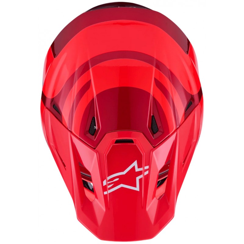 Мотошолом Alpinestars S-M7 Core Red