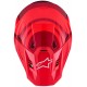 Мотошолом Alpinestars S-M7 Core Red
