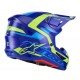 Мотошолом Alpinestars S-M7 Deed Blue/Yellow