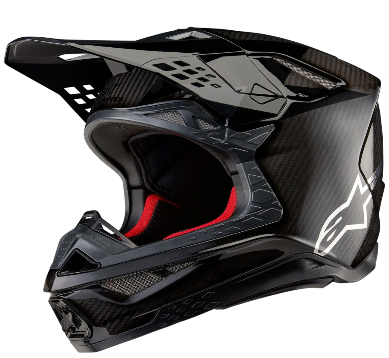 Мотошолом Alpinestars Supertech M10 Fame Black Carbon купить от 41