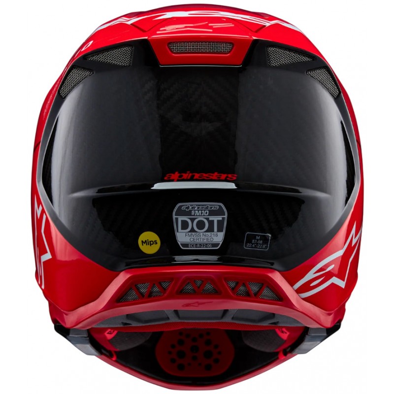 Мотошолом Alpinestars Supertech M10 Flood Red