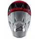 Мотошолом Alpinestars Supertech M10 Flood Silver/Black/Red