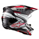Мотошлем Alpinestars S-M5 Action 2 Black/White/Red