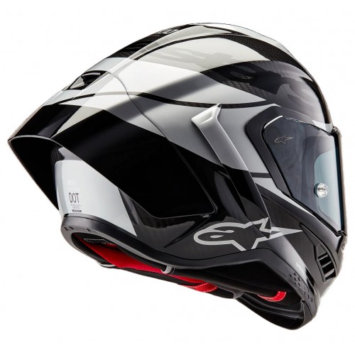 Мотошолом Alpinestars Supertech R10 Element Silver/Black