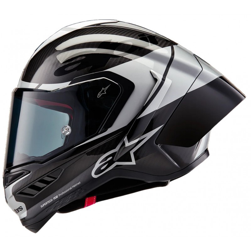 Мотошолом Alpinestars Supertech R10 Element Silver/Black