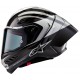Мотошолом Alpinestars Supertech R10 Element Silver/Black