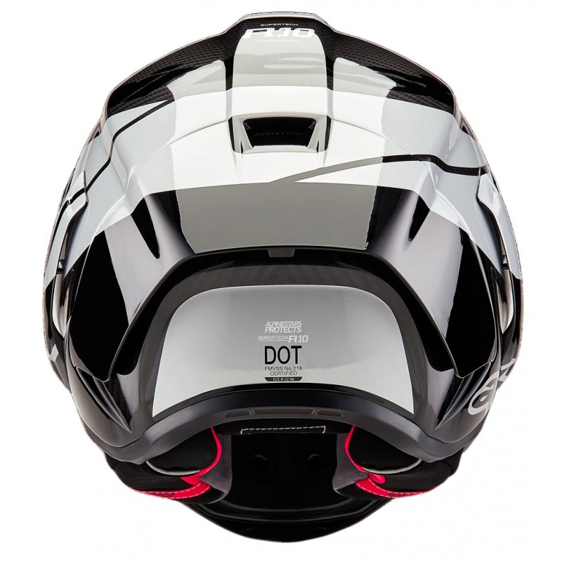 Мотошолом Alpinestars Supertech R10 Element Silver/Black