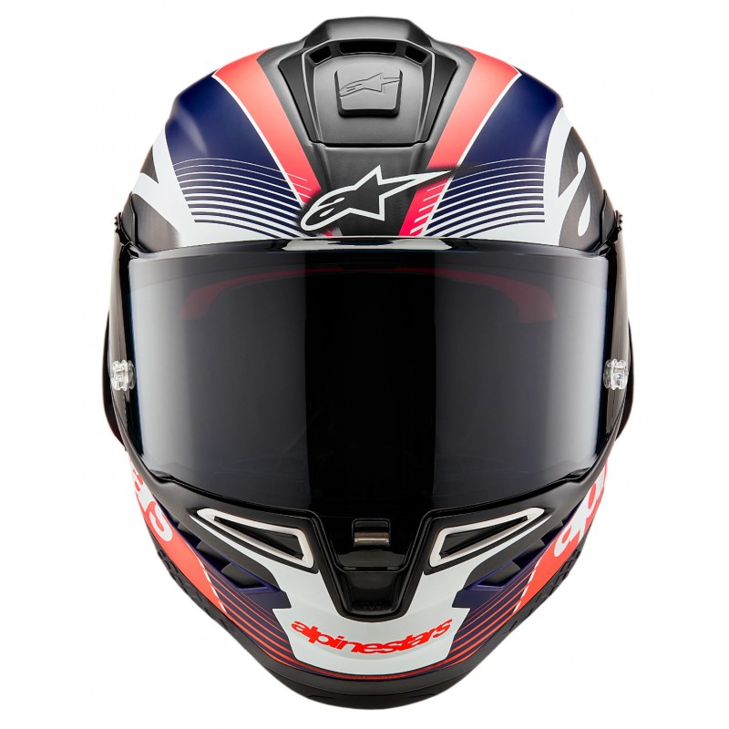 Мотошолом Alpinestars Supertech R10 Team Black/Red/Blue