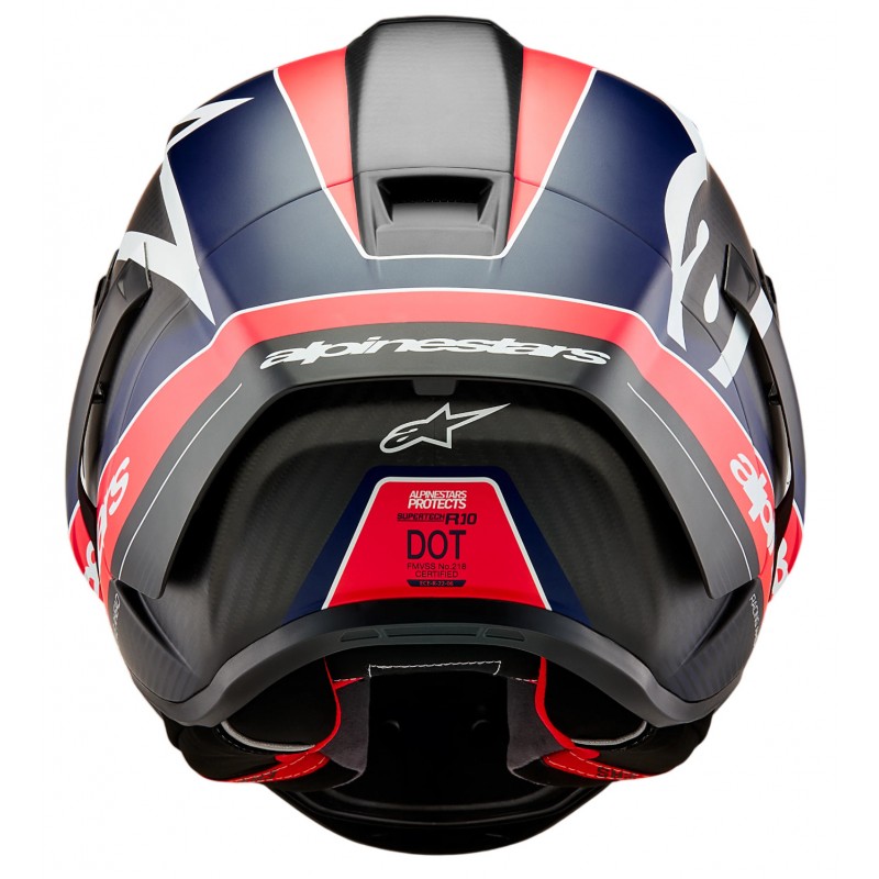 Мотошолом Alpinestars Supertech R10 Team Black/Red/Blue