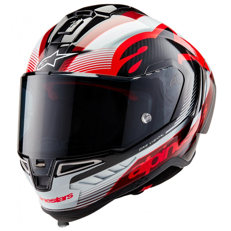 Мотошолом Alpinestars Supertech R10 Team Black/Red/White