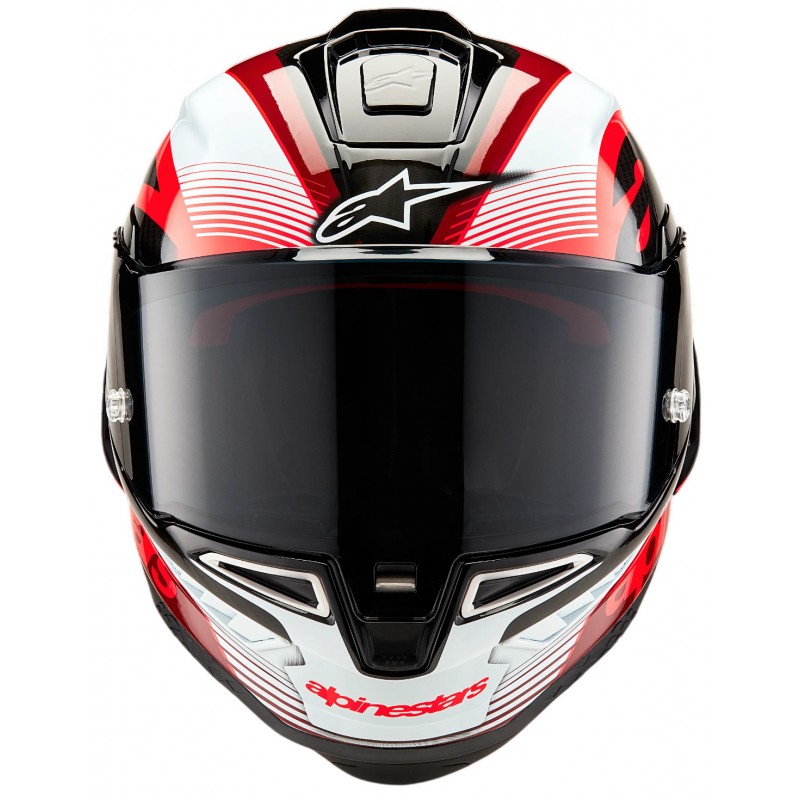 Мотошолом Alpinestars Supertech R10 Team Black/Red/White