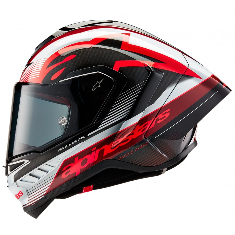 Мотошолом Alpinestars Supertech R10 Team Black/Red/White