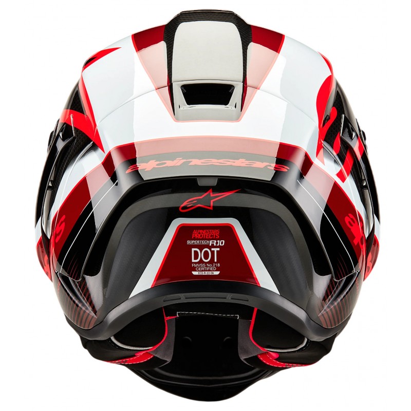 Мотошолом Alpinestars Supertech R10 Team Black/Red/White