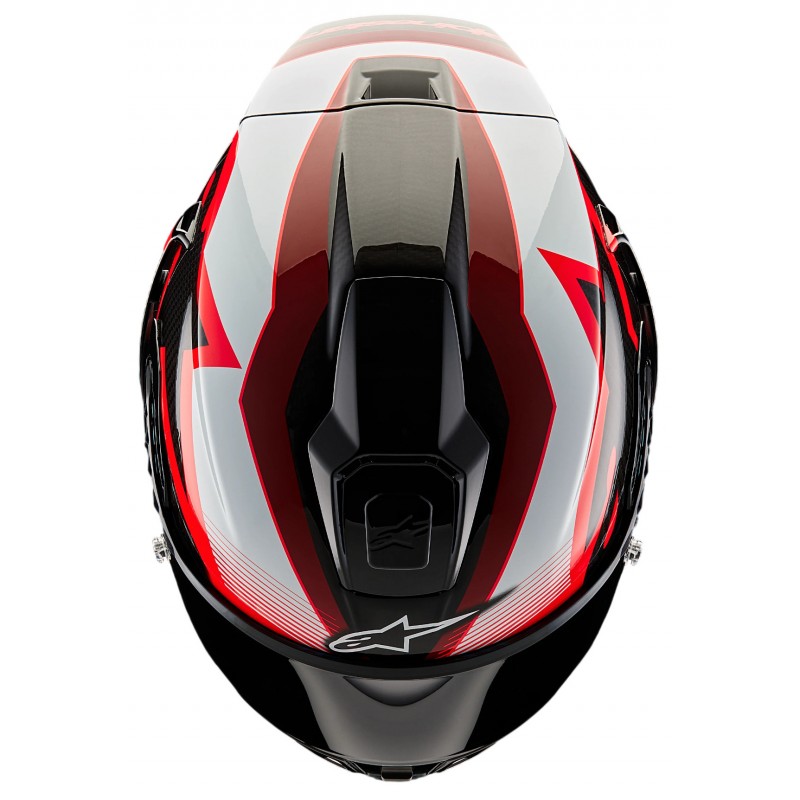 Мотошолом Alpinestars Supertech R10 Team Black/Red/White