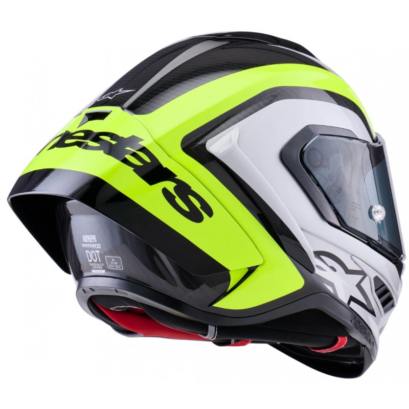 Мотошлем Alpinestars Supertech R10 Arius Black/Yellow