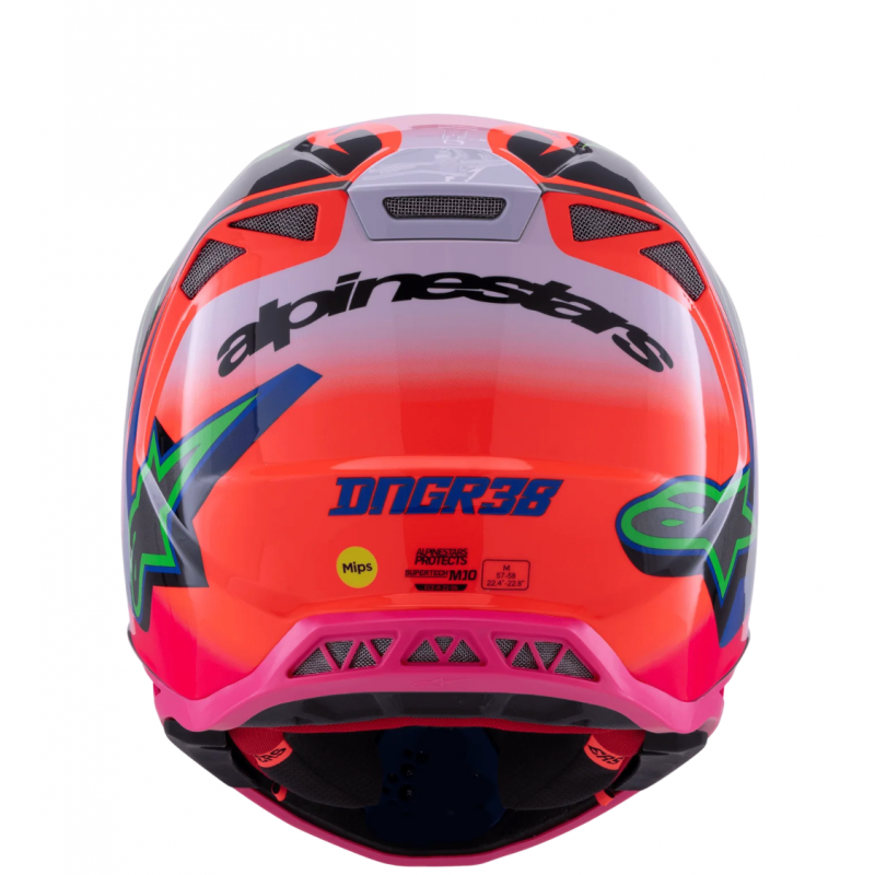 Мотошолом Alpinestars Supertech S-M10 Deegan Monster Мотошолом Alpinestars Supertech S-M10 Deegan Monster