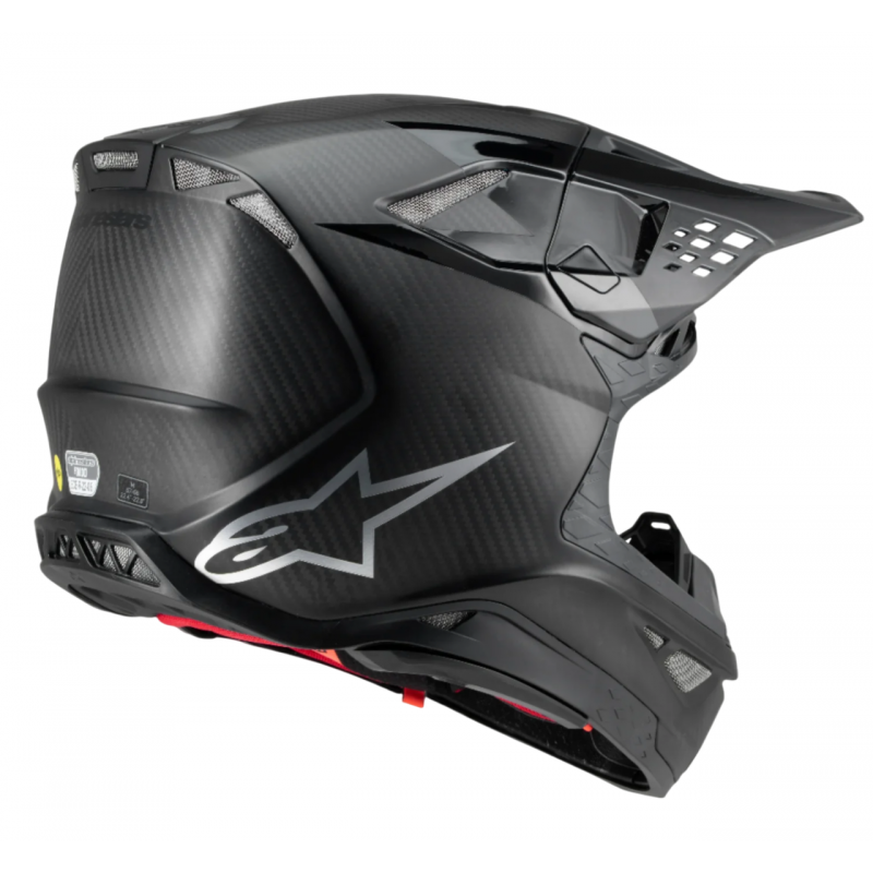 Мотошлем Alpinestars Supertech S-M10 Fame Black Carbon Мотошлем Alpinestars Supertech S-M10 Fame Black Carbon