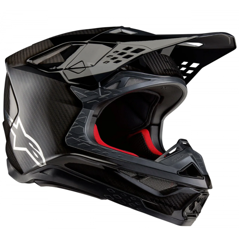 Мотошлем Alpinestars Supertech S-M10 Fame Black Carbon Мотошлем Alpinestars Supertech S-M10 Fame Black Carbon