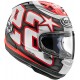 Мотошолом Arai RX-7V EVO Hayden Reset Black Red White